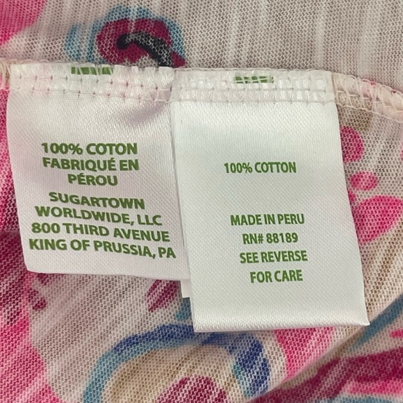 Lilly Pulitzer Etta Scoop Neck Top - Picture 4 of 5